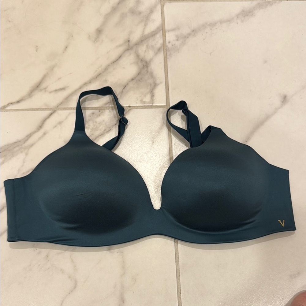 Victoria's Secret Teal Lined Semi Demi Bra